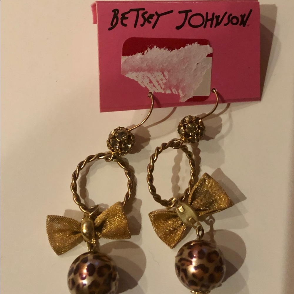 Fun BETSY JOHNSON earrings